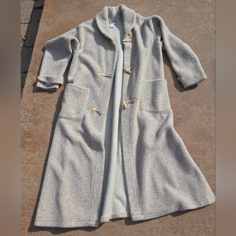 Coldwater Creek Cream Textured Sweater